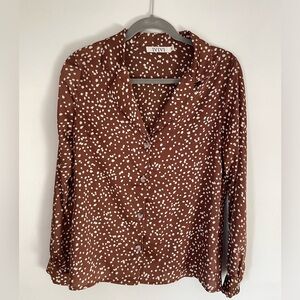 Polka dot Button Down Shirt